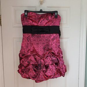 Fuchsia Mini Dress